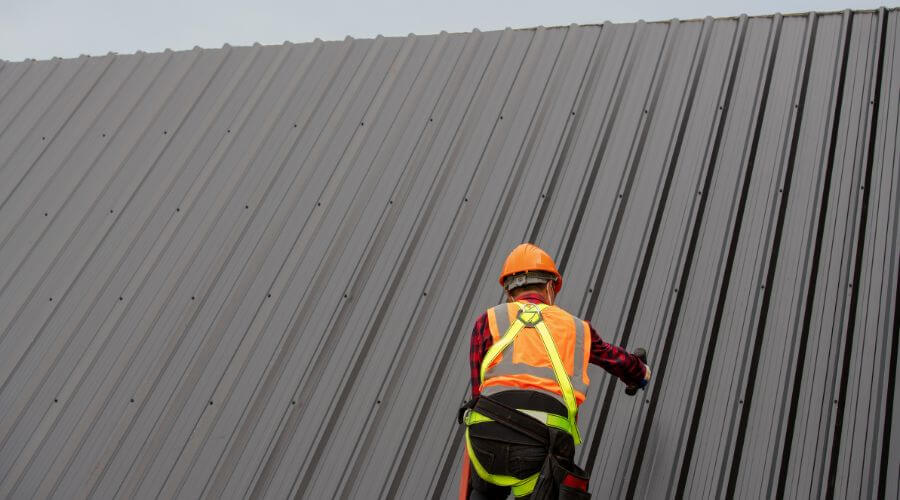 Professional metal roof installation services in Burkettsville, OH
