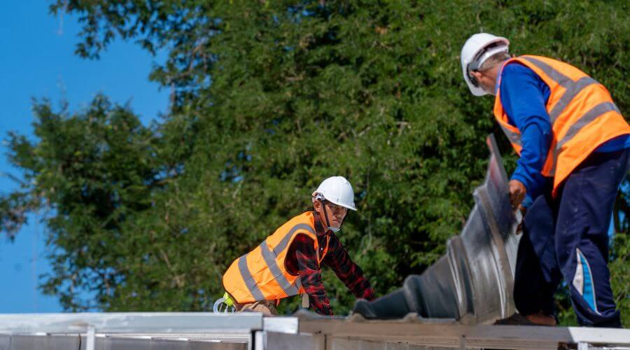 Professional metal roof installation in Burkettsville, OH